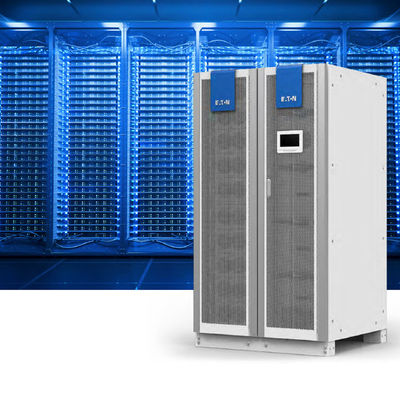 التردد المنخفض 380 فولت Eaton 93PR BMS 3 المرحلة 25kW UPS عبر الإنترنت للتطبيقات الصناعية