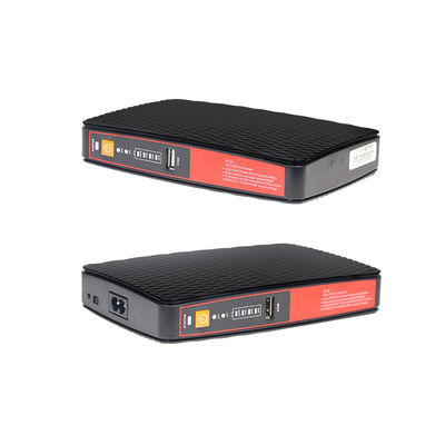 ميني UPS DC 7200mAh 18W 220V 8800mAh Lifepo4 POE لجهاز التوجيه اللاسلكي جهاز التوجيه اللاسلكي
