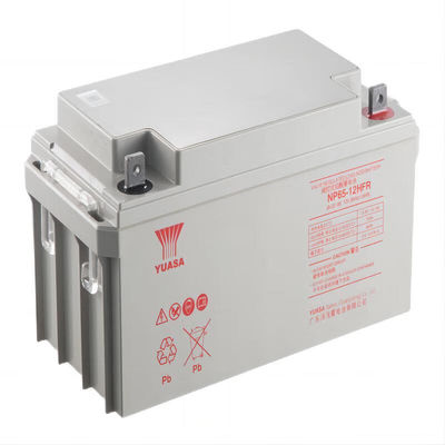 YUASA NP65-12 12V 65Ah بطارية UPS بطارية قابلة لإعادة الشحن بطارية VRLA للنظام الشمسي / الطاقة الكهربائية