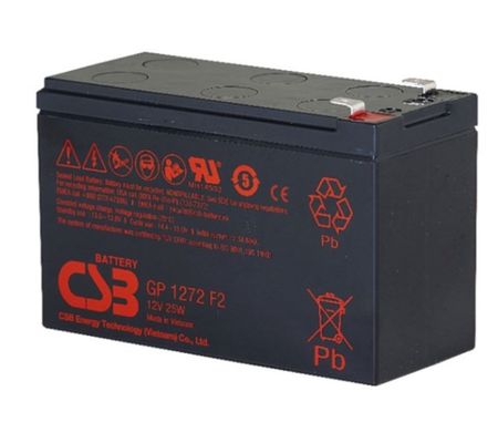 CSB GP1272 F2 12V 25W بطارية حمض الرصاص عالية الأداء خالية من الصيانة