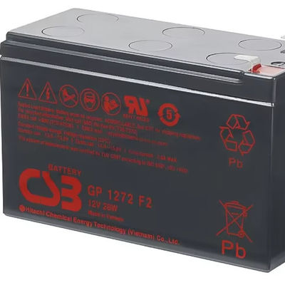 CSB GP1272 F2 12V 28W بطارية حمض الرصاص الخالية من الصيانة