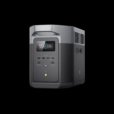مولد الطاقة الشمسية Ecoflow مع 2048wh دلتا 2 ماكس بطارية إضافية الصين سعر المصنع 2400W محطة إمدادات الطاقة المحمولة