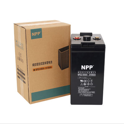 دورة عميقة AGM بطاريات حمض الرصاص المغلقة NPG2-500 2V 500Ah تخزين الطاقة الشمسية بطارية GEL